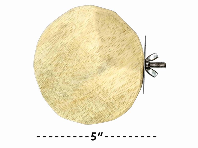 WOODEN SMOOTH ROUND STAND