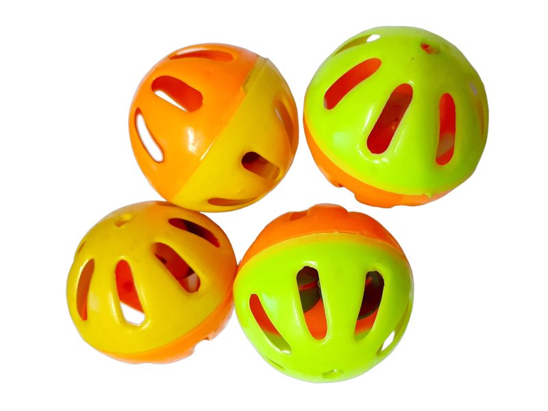 BIRD TOY BALL (S) -4pieces)